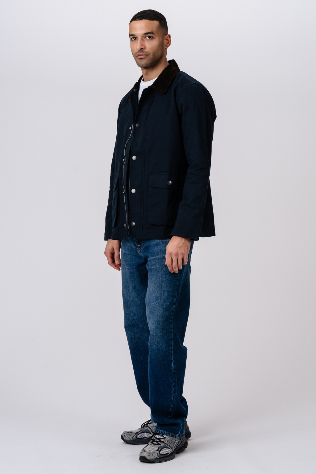 Twill Jacket - Navy