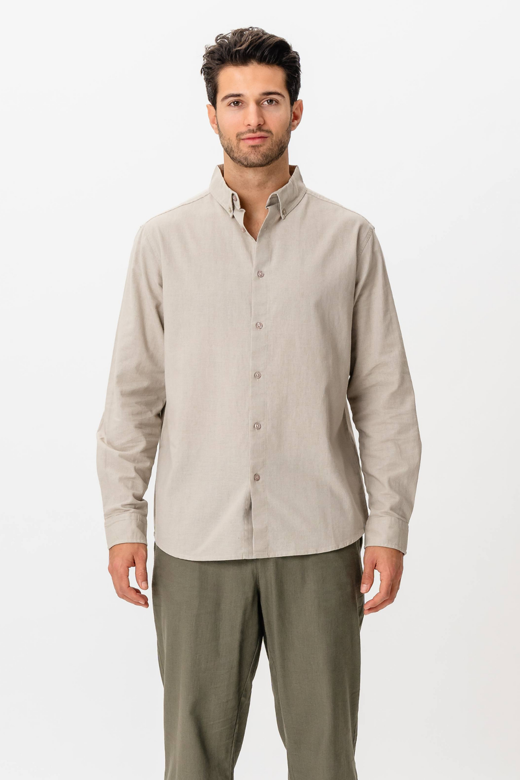 Linen Shirt - Sand