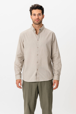 Linen Shirt - Sand
