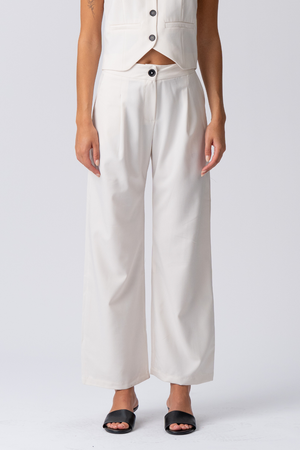 Natalie Vest en Pants (Zwart) - Pakketdeal