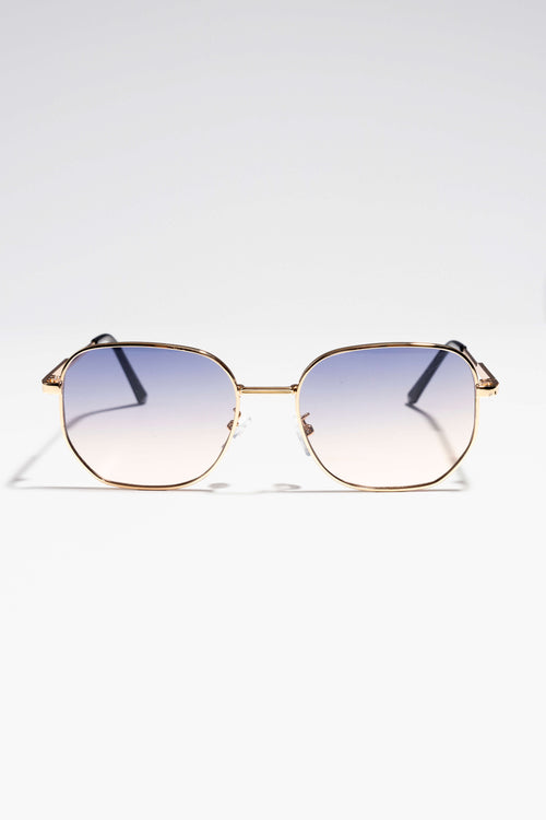 Zaza Sunglasses - Gold/Purple