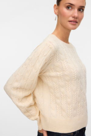 Ram O -Neck Cable Pullover - Berk