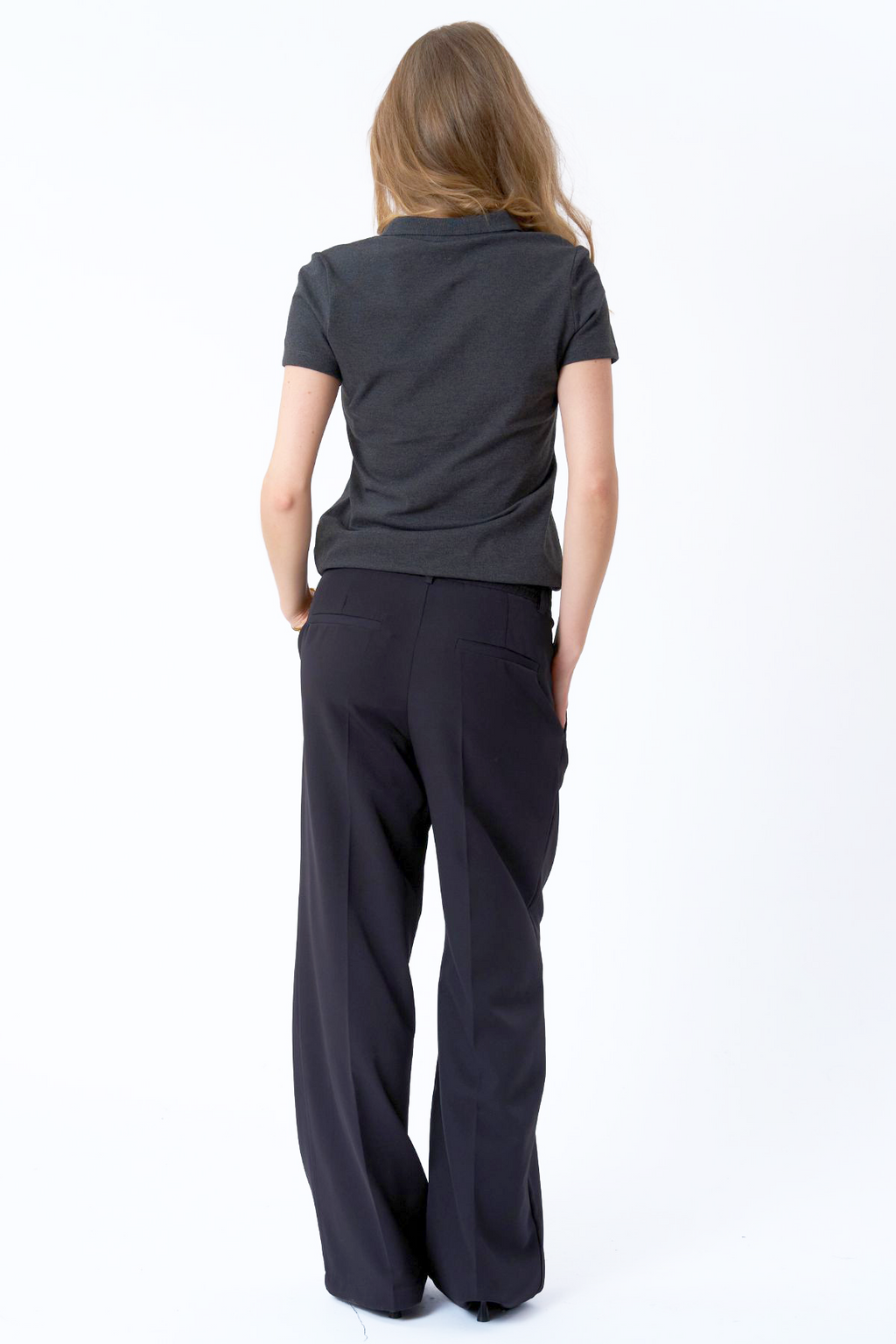 Polo shirt - donkergrijs