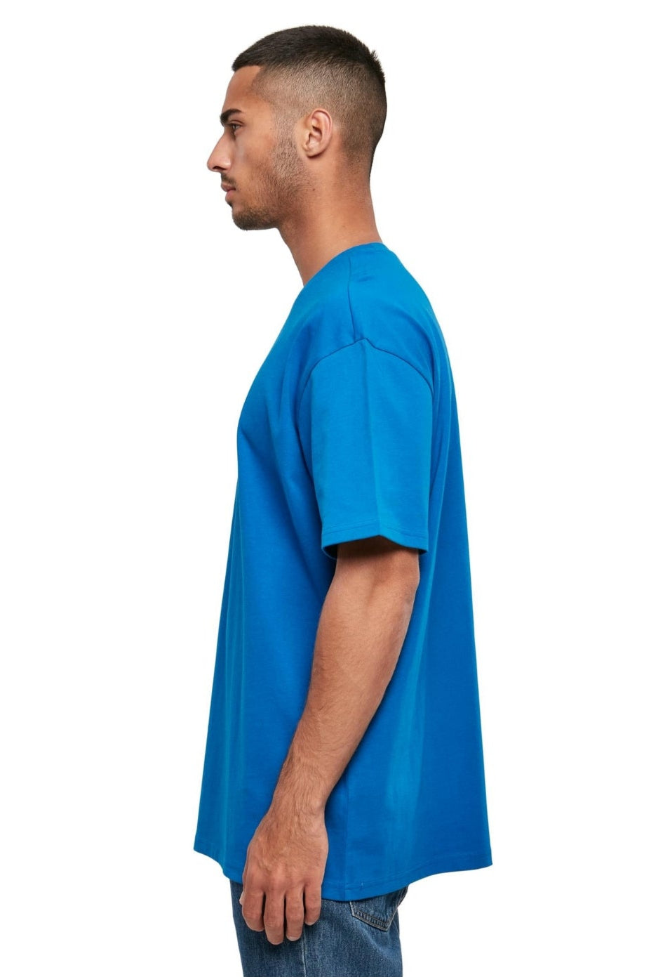 Heavy Oversized T-shirt - Cobalt Blue