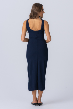 Lucia Dress - Navy