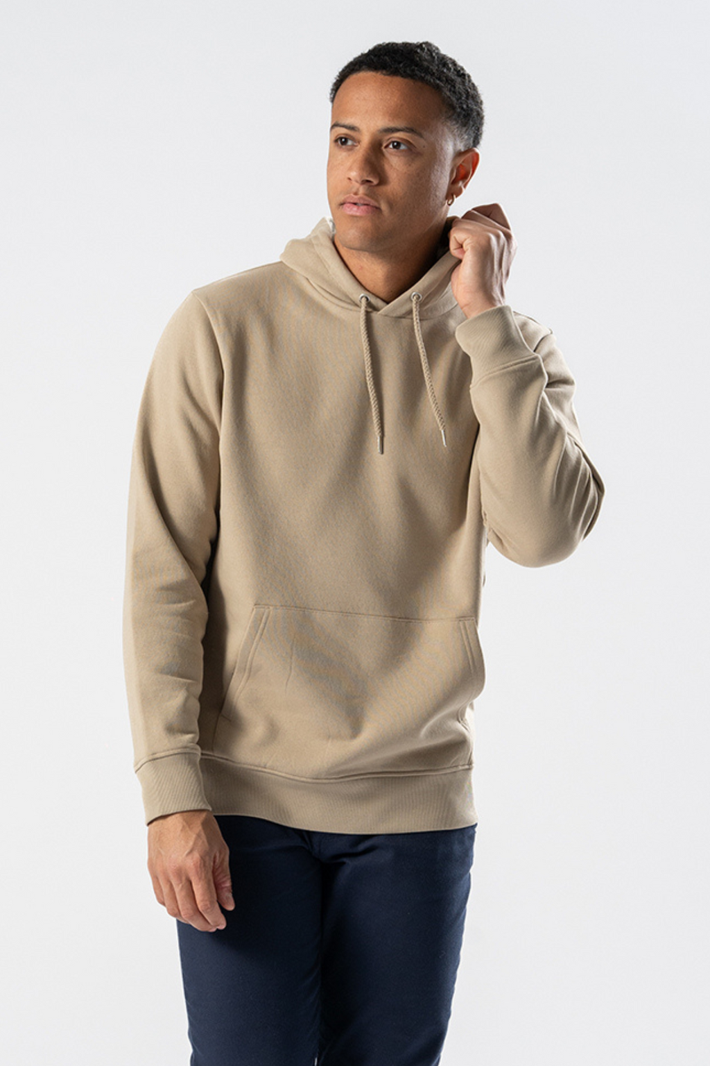 Sweatshirt Hoodie - Zand