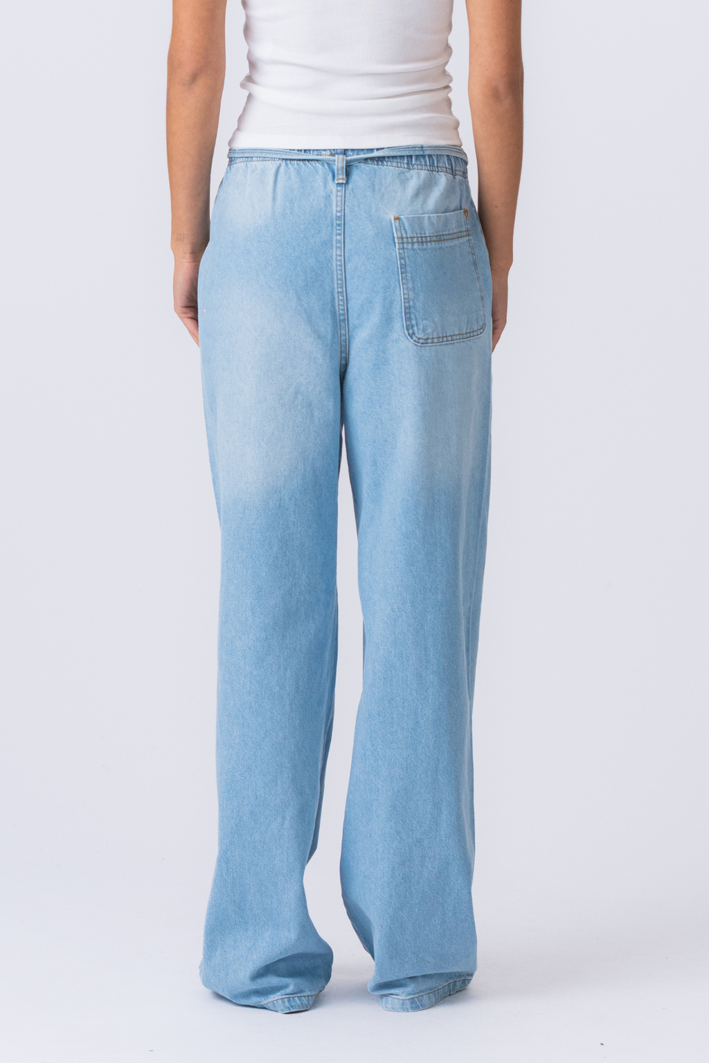 Nicole Baggy Jeans - Blue