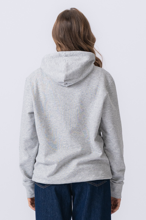 Zip hoodie - grijs