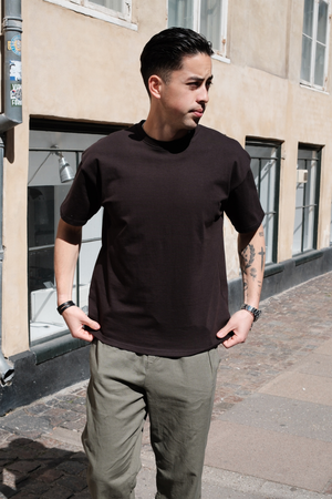 Boxy T-shirt - Zwart