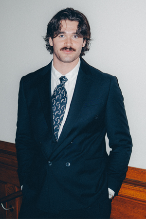 Premium Blazer met dubbele rijsten - Zwart