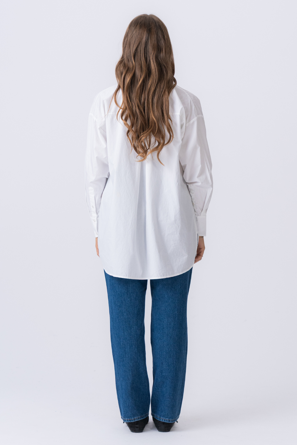 Oversized shirt - wit