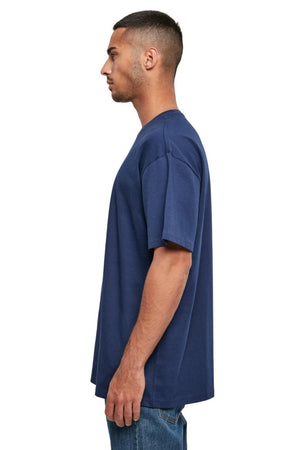 Zwaar Oversized T -shirt - donkerblauw