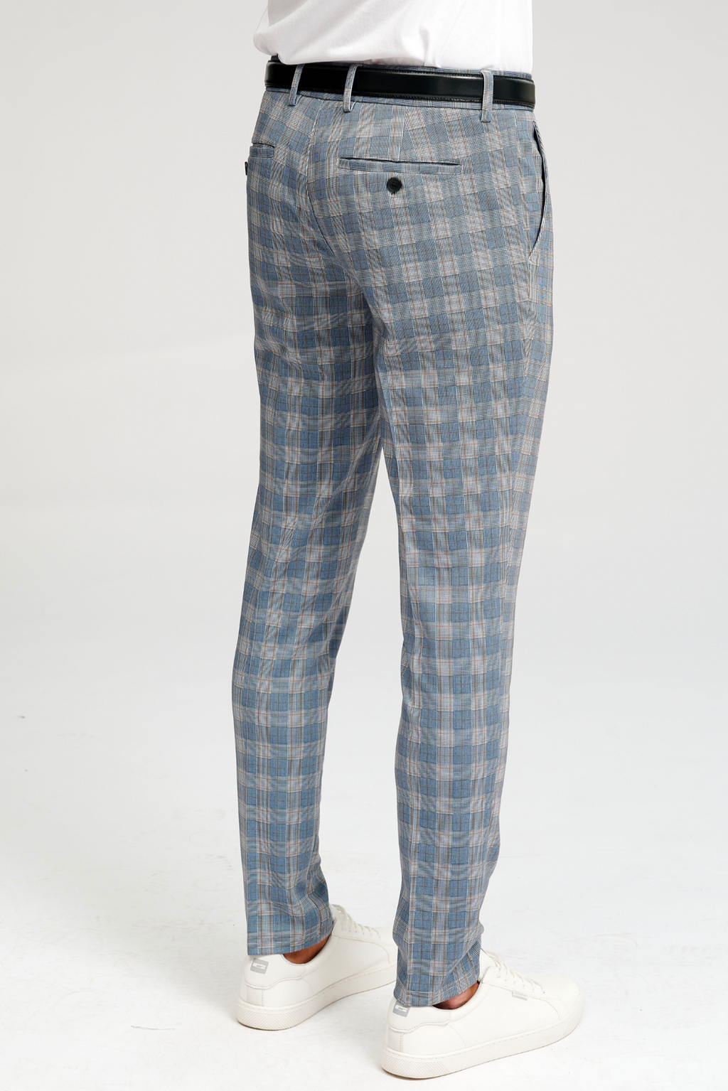 De originale Performance Pants - Blå Ternet (Limited)