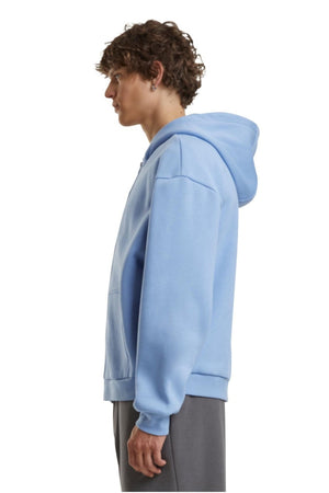 Everyday Zip hoodie - Poederblauw