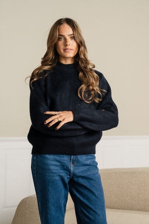 Hazel Knit - zwart
