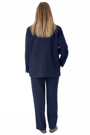 Oversized pak (Navy Pinstripe) - Pakketdeal