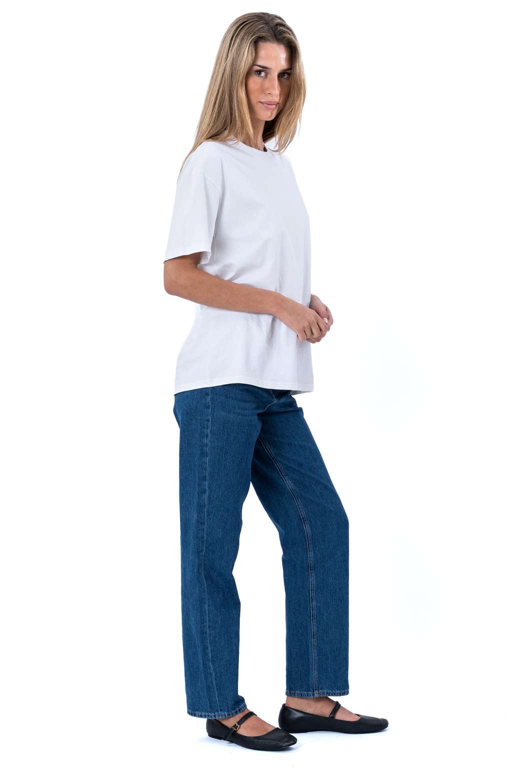Zwaar Boxfit T-shirt - Wit