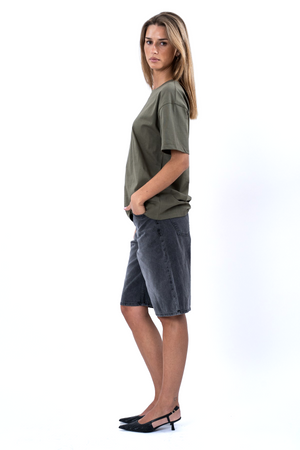 Zwaar Boxfit T-shirt - Olijf