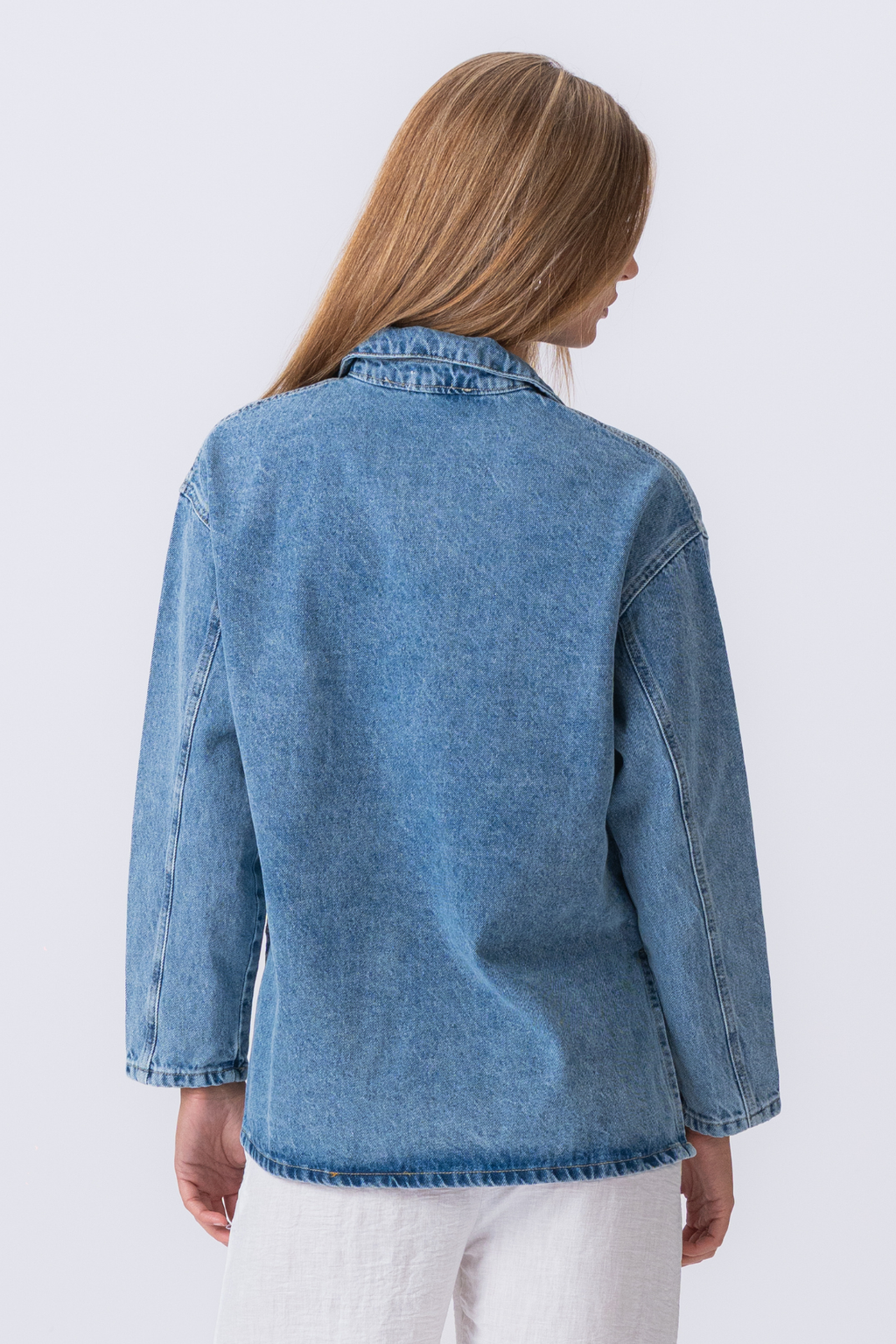 Cassia denim shirt - lichtblauw