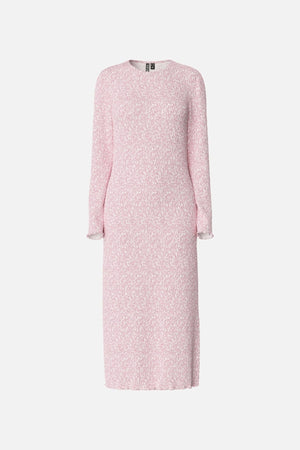 Flora Midi Dress - Roseate Spoonbill Flower