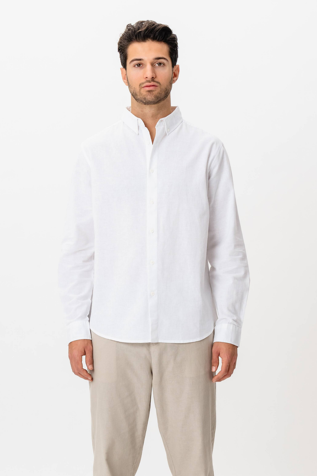 Linen Shirt - White