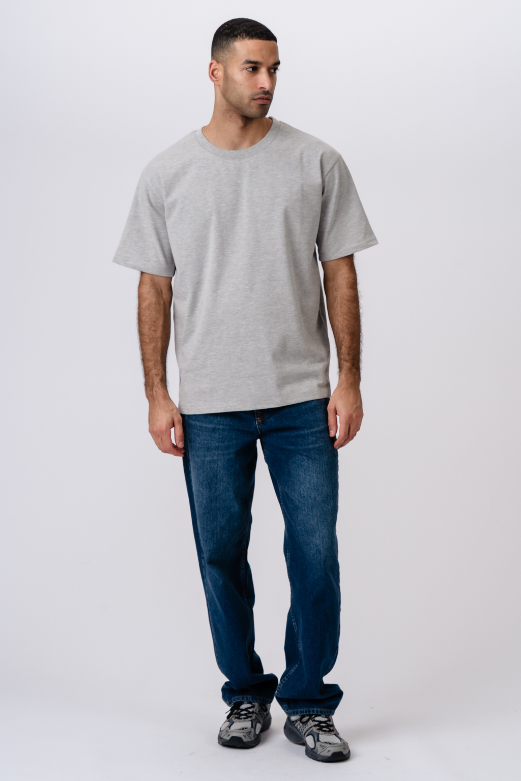 Heavy Boxfit T-shirt - Dark Grey