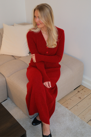 Nova Gebreide Rok - Rood