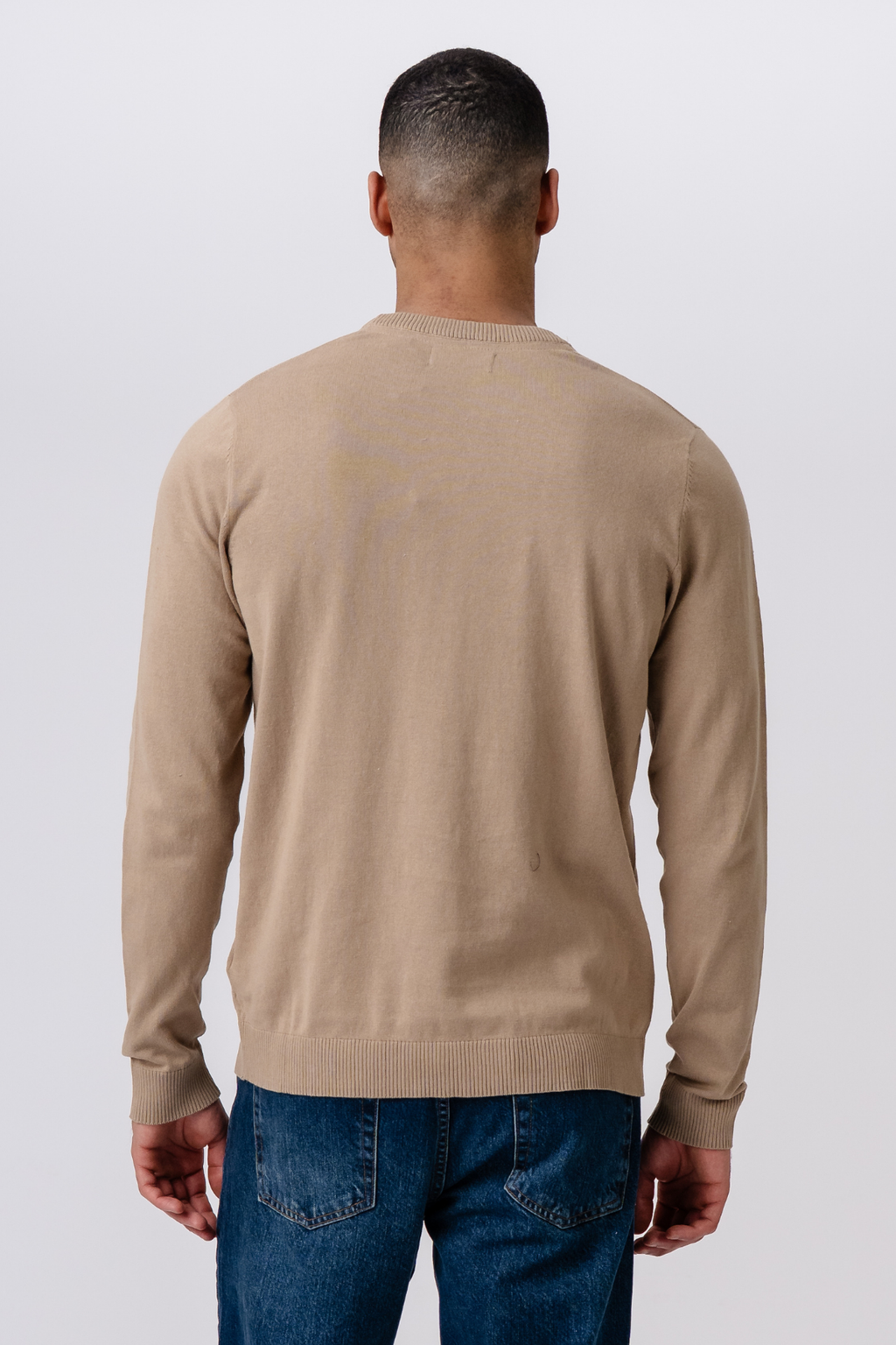 Pullover Ronde Hals - Zand