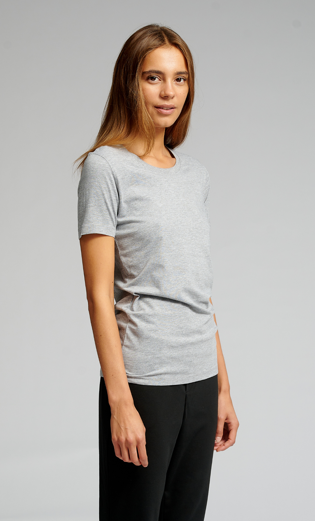 Gemonteerd T -shirt - Oxford Gray