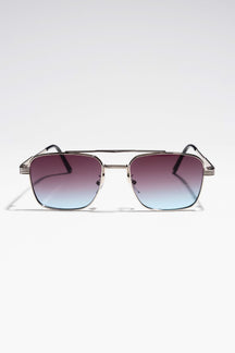 Mason Sunglasses - Silver/Blue