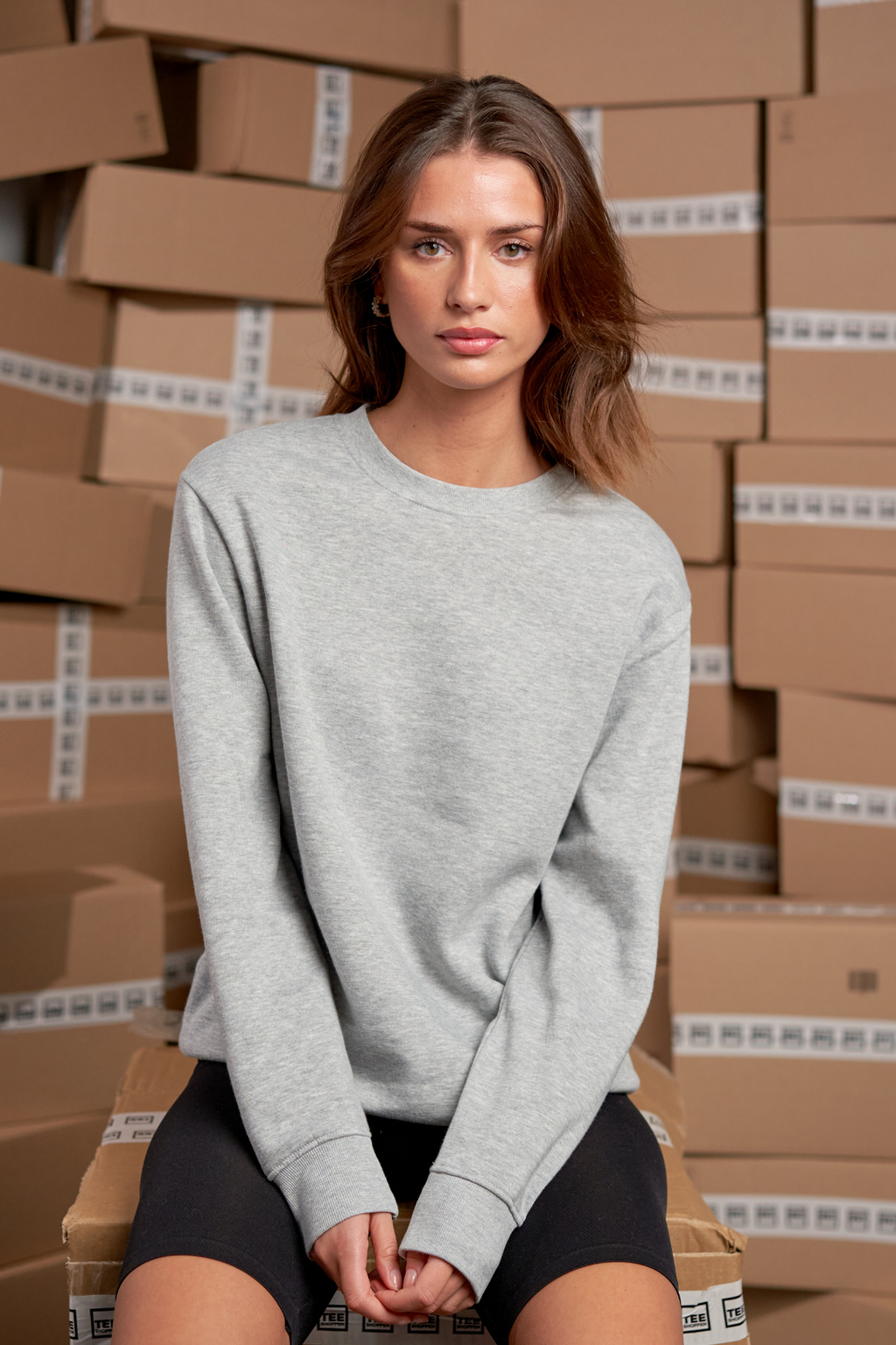 Heavy Crewneck - Grey
