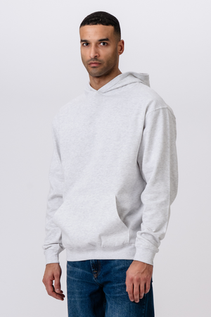 Hoodie zonder trekkoord - Ash Gray
