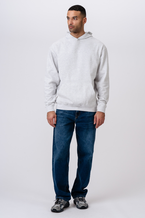 Hoodie zonder trekkoord - Ash Gray