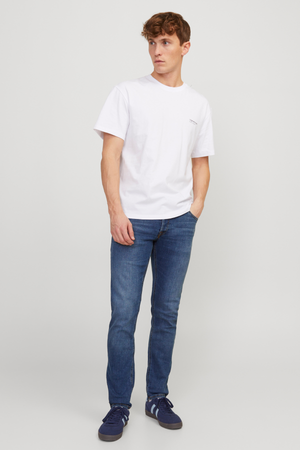 Glenn Stretch Jeans - Denim Blue (slanke pasvorm)