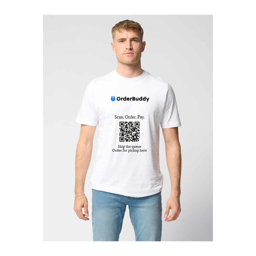 Biologisch Basic T -shirt - Wit