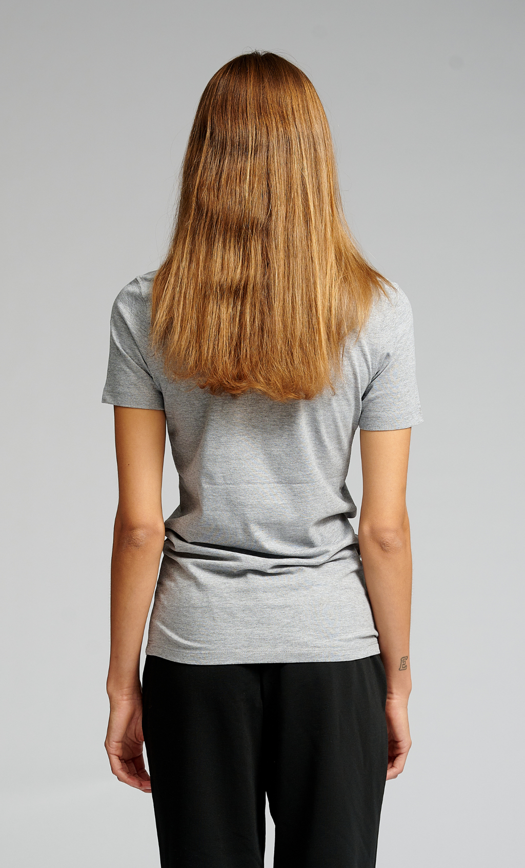 Gemonteerd T -shirt - Oxford Gray