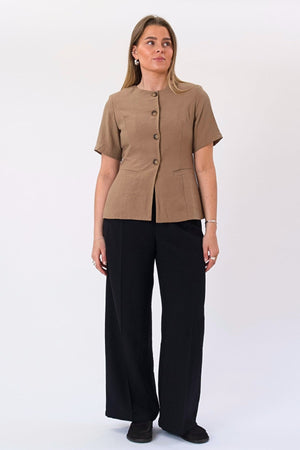 Isolde Blazer - Light Brown