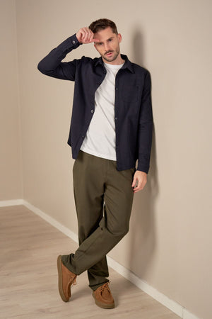 Performance Pants Wide - Legergroen