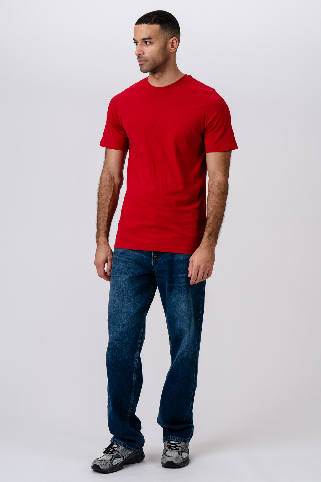 Basic T-shirt - Rood