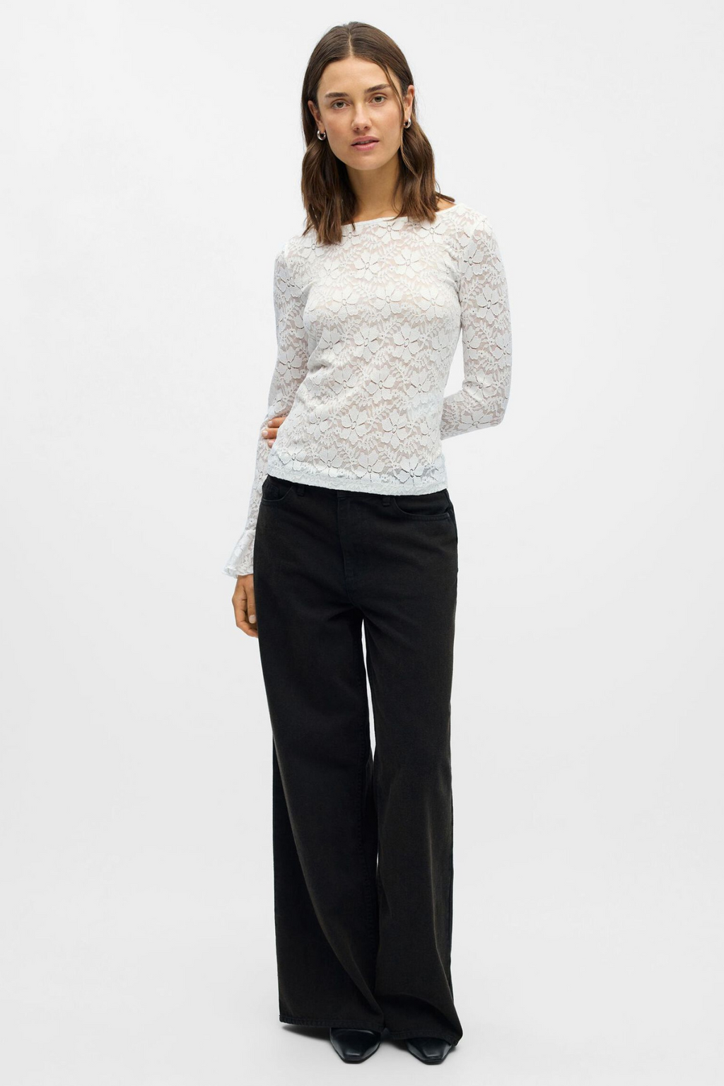 Ines SLI Top - Cloud Dancer