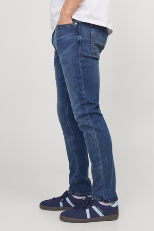 Glenn Stretch Jeans - Denim Blue (slanke pasvorm)