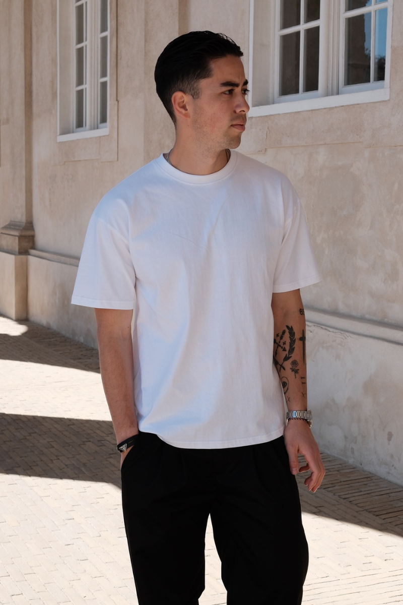 Boxy T-shirt - Wit