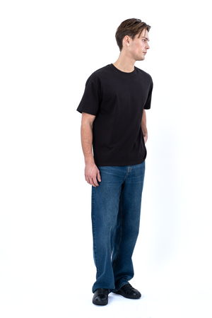 Boxy T-shirt - Zwart