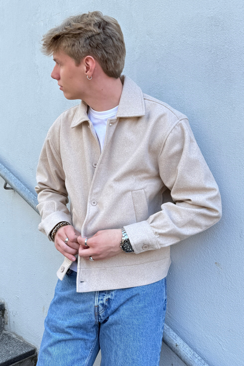 Mason Jacket - Stone