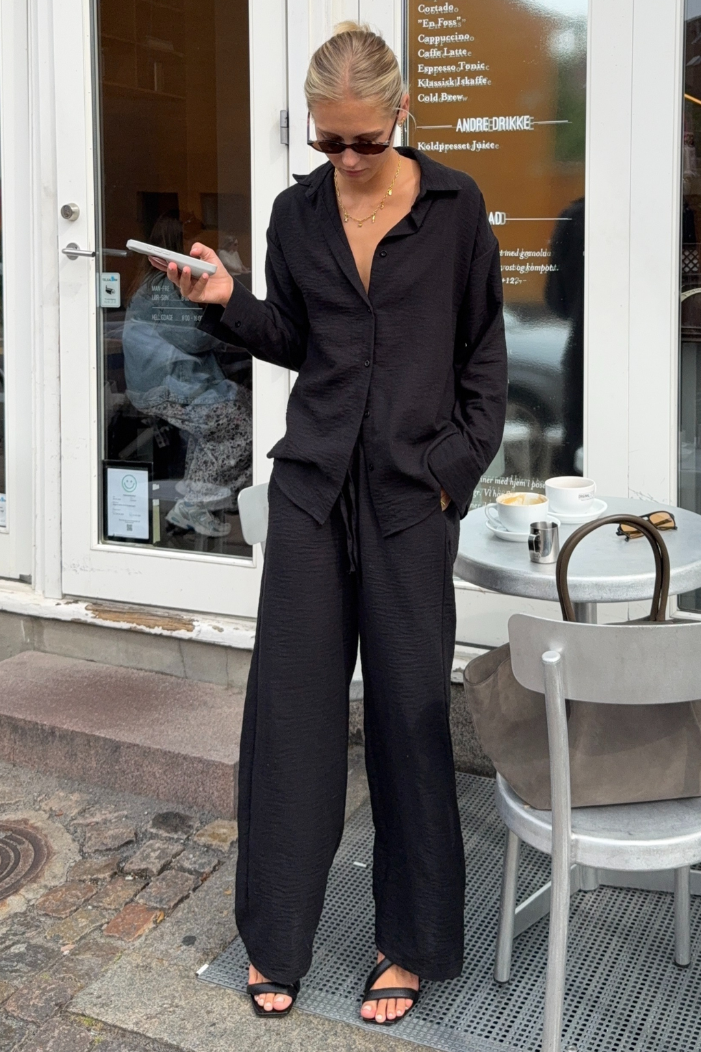 Lilly -shirt - zwart