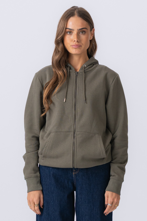 Zip Hoodie - Green