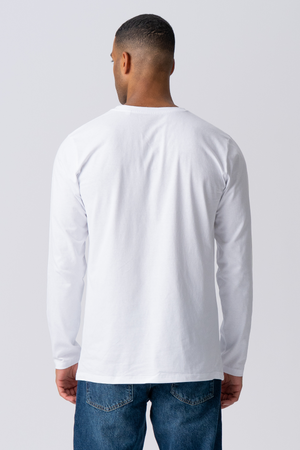Basic Long-sleeved T-shirt - White