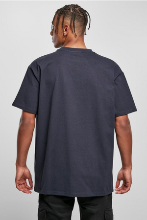 Heavy Oversized T-shirt - Navy