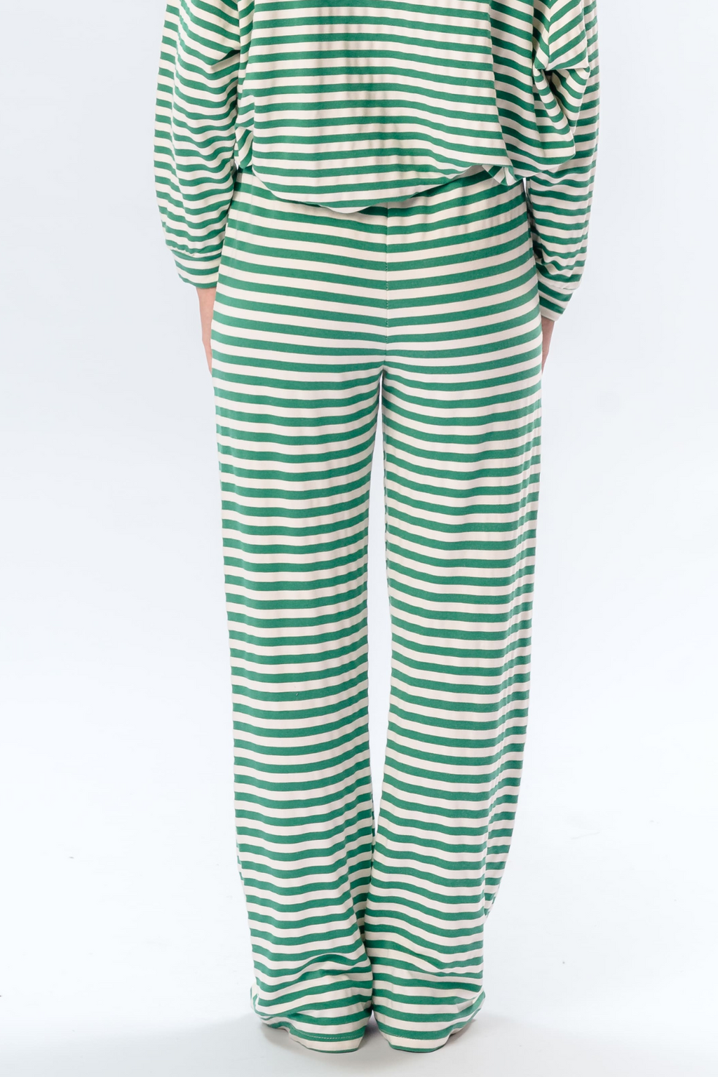 Stripped Pants - Green