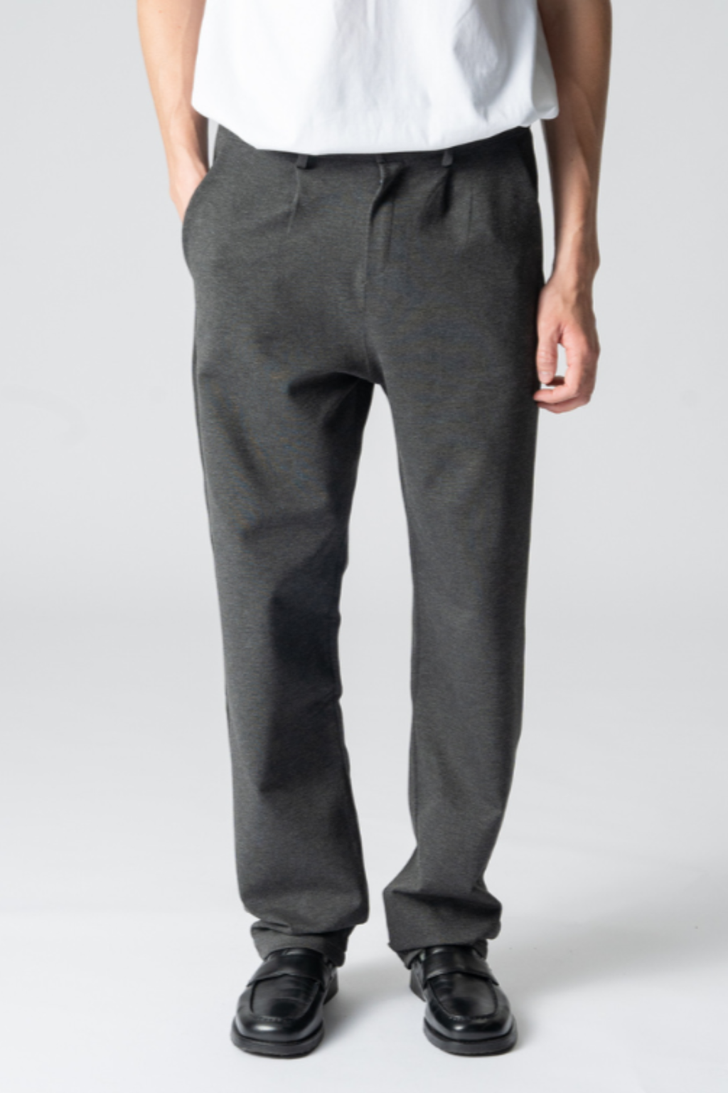 Performance Pants Wide - Gemêleerd grijs